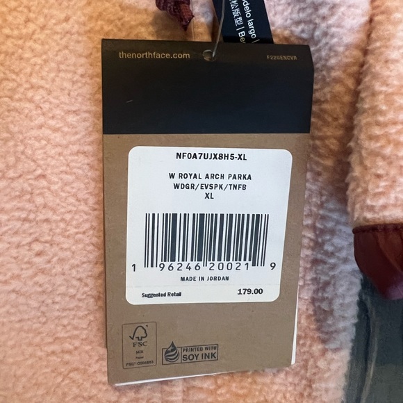 The North Face women’s Royal Arch Parka size XL - Picture 4 of 5